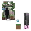 Figurina Minecraft Enderman 8cm, Plastic, Multicolor, 6+ ani, Actiune
