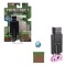 MINECRAFT CRAFT A BLOCK FIGURINA ENDERMAN 8CM