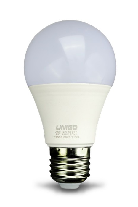 Bec LED UNIGO V-119558 A60, E27, 12W, 6500K Innovative ReliableTools