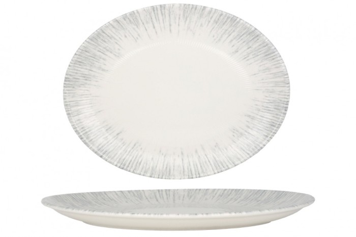 Bonna Placa de service - Iris - Por&Aring;&pound;elan - 36x28 cm - set de 2