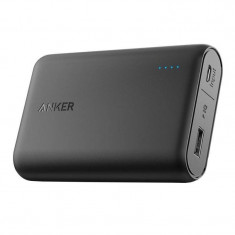 Acumulator extern Anker PowerCore Speed Quick Charge 3.0 10000mAh Black foto