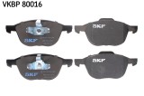 SKF VKBP 80016 set placute frana,frana disc
