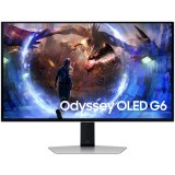 Monitor Gaming OLED Samsung Odyssey G6 27, QHD (2560x1440), 360Hz, 0.03ms, AMD FreeSync&trade; Premium Pro, HDR10+, Glare Free, 2x HDMI, Display Port, Jack,
