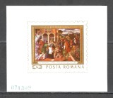 Romania.1969 Pictura-Bl. ZR.316, Nestampilat