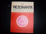 Rezonanta Magnetica - Al. Nicula , 20710, Didactica Si Pedagogica