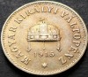 Moneda istorica 10 FILLER - UNGARIA (AUSTRO-UNGARIA), anul 1915 * cod 3748, Europa