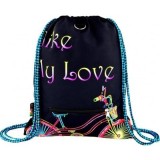 Rucsac cu snur pentru copii St. Right Bike, negru