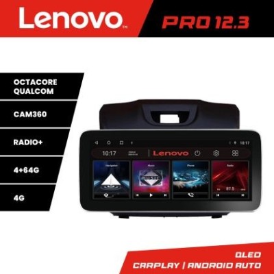Navigatie Isuzu D-Max K-2234 Lenovo PRO 4+64 12.3 inch qled android 4G DSP gps internet 8Core v1 CarStore Technology foto
