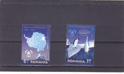 ANUL POLAR INTERNATIONAL - Lp.1829, 2009,MNH ** ROMANIA. foto