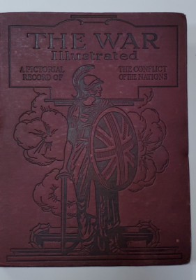 THE WAR ILLUSTRATED by J. A. HAMMERTON, ARTICOLE DESPRE ROMANIA - 1916 foto