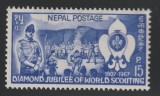 Nepal 1967 - Cercetași, neuzat