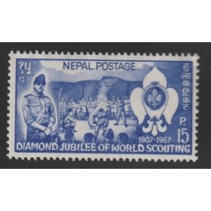 Nepal 1967 - Cercetași, neuzat