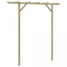 Pergola din lemn 200 x 40 x 205 cm foto