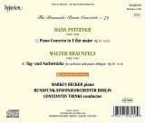 Pfitzner: Piano Concerto in E flat major / Braunfels: Tag - und Nachtstucke | Markus Becker, Rundfunk-Sinfonieorchester Berlin, Constantin Trinks