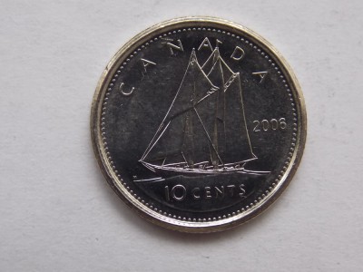 10 CENTS 2006 P CANADA foto