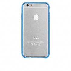Husa bumper Case-mate Tough Frame iPhone 6/6s Clear Blue foto