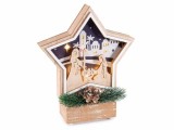 Cumpara ieftin Decoratiune Nasterea Domnului lemn 17.5x5x21 cm