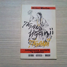 TIGANII Integrarea Sociala a ROMILOR - Mihai Merfea (autograf) - 1991, 125 p.