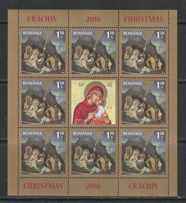 Romania 2006 - #2127F Craciun M/S 1v MNH foto