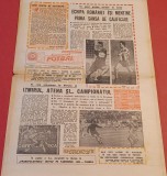 Ziarul SPORTUL - Supliment FOTBAL 28.04.1989 (GRECIA - ROMANIA)