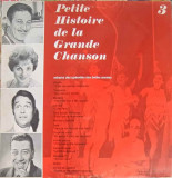 Disc vinil, LP. PETITE HISTOIRE DE LA GRANDE CHANSON, DISQUE 3: REFRAINS DES OPERETTES DES BELLES ANNEES-COLECTI, Pop