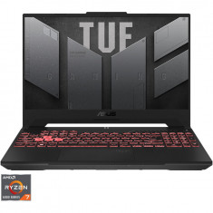 Laptop Gaming ASUS TUF A15 FA507RF cu procesor AMD Ryzen™ 7 6800HS pana la 4.70 GHz, 15.6, Full HD, IPS, 144Hz, 8GB, 512GB SSD, NVIDIA® GeForce RTX™ 2