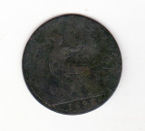 Bnk mnd Marea Britanie Anglia 1 penny 1892, Europa