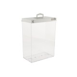 Cutie transparenta antifurt, multifunctionala, cu carlig, SAFER BOX MULTIFUNCTION