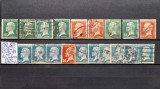 1923 Franta-Pasteur-YT170-181-compl.set-var.cul.-stamp., Stampilat