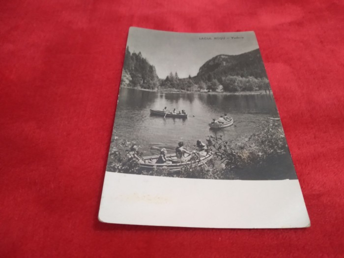 CARTE POSTALA LACUL ROSU VEDERE CIRCULATA