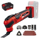 Einhell TE-MG 18 Li VARRITO PXC - Multicutter accesorii + Acumulator Li-Ion 18 V 4 Ah