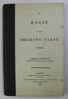 AN ESSAY ON THE SHAKING PALSY by JAMES PARKINSON , 1817 . ED. ANASTATICA foto
