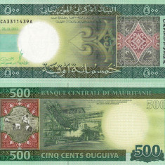 MAURITANIA 500 ouguiya 2013 UNC!!!