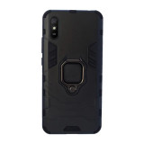 Cumpara ieftin Husa Cover Hard Ring Armor pentru Xiaomi Redmi 9A Negru