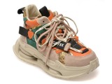 Ghete GRYXX multicolor, 36889, din piele ecologica