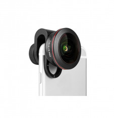 Lentila conversie Iboolo 10mm super Fisheye PRO pentru smartphone foto