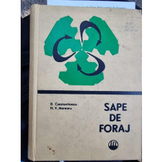 Sape de foraj - D. Constantinescu