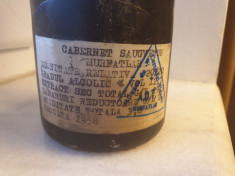 Vin rosu Cabernet Sauvignon - Murfatlar - 1958 foto