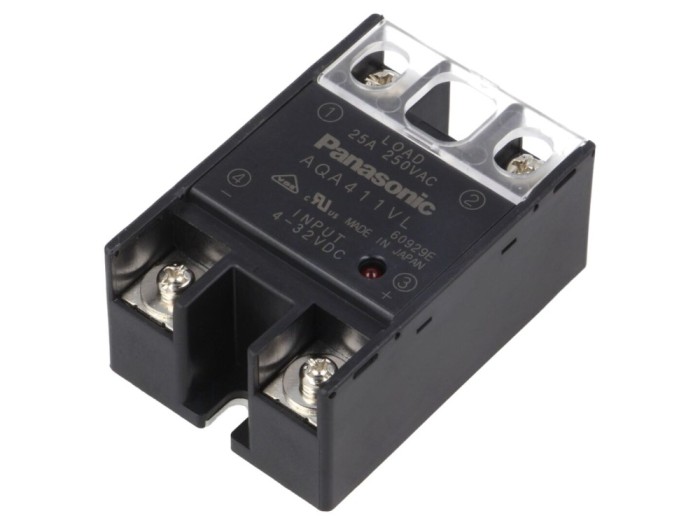 Releu Semiconductor 25A 75-250VAC
