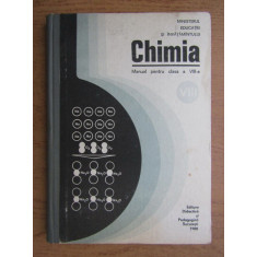 Cornelia Gheorghiu - Chimia. Manual pentru clasa a VIII-a (1979, ed. cartonata)