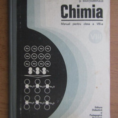 Cornelia Gheorghiu - Chimia. Manual pentru clasa a VIII-a (1979, ed. cartonata)