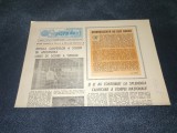 ZIARUL SPORTUL SUPLIMENT FOTBAL 8 DECEMBRIE 1989