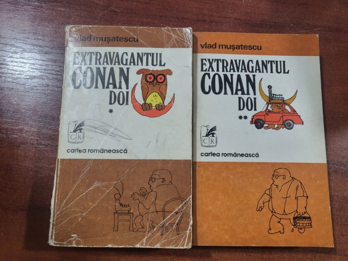 Extravagantul Conan Doi vol.1 si 2 de Vlad Musatescu
