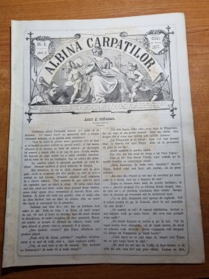 albina carpatilor 25 august 1877-armata romana,razboiul,anul 1,nr. 2 al revistei foto