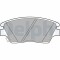 Set placute frana fata DELPHI, Ssangyong TIVoli, 01.2015-, Xlv Suv, 04.2016-, Fata; puntea fata