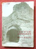 Cercetari arheologice in Bucuresti Volumul 2 - Muzeul de Istorie a Orasului Bucuresti, 1965, Alta editura