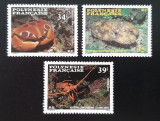 Polinezia Franceza 1987 - Crustacee, fauna, serie neuzata