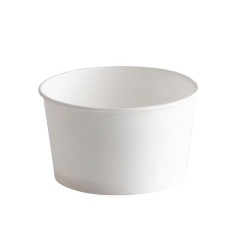 Set 35 buc cupe inghetata carton alb, 50 ml