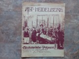 Alt-Heidelberg. Studentenlieder-Potpourri , pentru pian și voce, aranjament A. Prietzel
