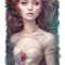 Sticker decorativ Printesa, Roz, 85 cm, 11374ST